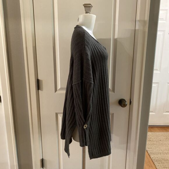 Free People Intimately Around The Clock Pullover Grey Soft Pullover Sweater - S - Picture 5 of 13